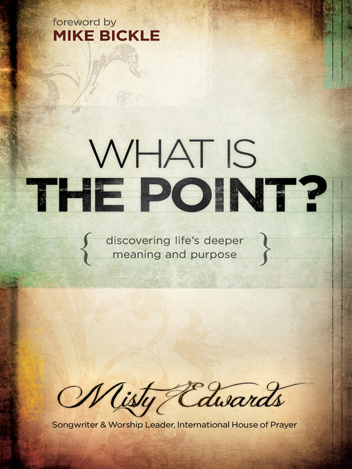 Title details for What is the Point? by Misty Edwards - Available